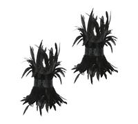 Générique Cavigliere per Donna- 30X7X1 cm Decorativi Retrò | portable Bracciali per Polpaccio con Estetica | lightweight Per Ragazza Adolescente Feste Ballerino Palco Halloween