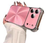 Générique CD-Texture Case Cover for iPhone with Military-Grade Shockproofand Quad-Corner Drop-Proofdesign. Provides Full Camera Protection for iPhone 13/14/15/16/17 Pro Max. (Pink,for 15 ProMax)