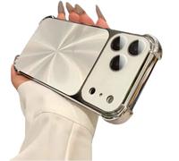 Générique CD-Texture Case Cover for iPhone with Military-Grade Shockproofand Quad-Corner Drop-Proofdesign. Provides Full Camera Protection for iPhone 13/14/15/16/17 Pro Max. (White,for 17 ProMax)