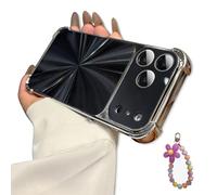 Générique CD-Texture Case Cover, Quad-Corner Drop-Proof & Full Camera Protection for phone17/16/15/14/13 (Black,17)