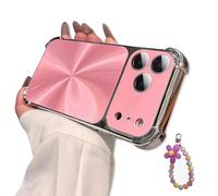 Générique CD-Texture Case Cover, Quad-Corner Drop-Proof & Full Camera Protection for phone17/16/15/14/13 (Pink,13)