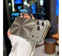 Générique CD-Texture Gradient Color Case Cover for iPhone,Quad-Corner Drop-Proof & Full Camera Protection, Anti-Scratch & Shock-Absorption Phone Case (13 Pro Max,Gray)