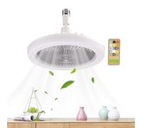 Générique Ceiling Fans With Lights, Bedroom Ceiling Fans With Timer And Remote, 3-Speed Adjustable Cooling Accessory, Perfect For Kitchen, Living Room, Dining Area, Apartment, 9.84x9.84x4.33 In