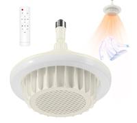Générique Ceiling Heater | 600W Indoor Electric LED Light | Bathroom Fan Heater Ceiling Light With Remote Control | PTC Ceramic Heatr Warm Air Ceilng Lamp For Bedroom Patio Home