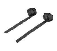 Générique Ceinture à Pression DIY Noire en Tissu et Plastique, Fermeture Compacte pour Accessoires de Couture et Projets de Loisirs Créatifs