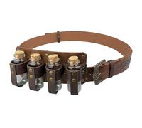 Générique Ceinture d'alchimie de la Renaissance, ceinture médiévale en cuir | ceinture médiévale réglable vintage - Accessoires de cosplay polyvalents, costumes de la Renaissance pour Halloween