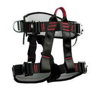 Générique Ceinture De Sécurité D'escalade, Dispositif De Protection Réglable Et Élargi, Équipement De Rappel Professionnel, Adapté À L'escalade, Sauvetage En Incendie, Formation En Plein Air
