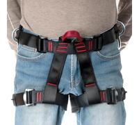 Générique Ceinture d'Escalade,Harnais de Spéléologie Réglables - Équipement de Sécurité Ceinture Guide Demi-Corps pour Adultes Femmes et Hommes Passionnés de la Spéléologie et de la Randonnée