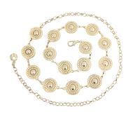 Générique ceinture doré femme Ceintures Femme Ceinture Pour Robe Réglable Chaînes De Taille Élégante Lot De Ceintures Pour Loisir Fête Travail Plage Soirée Vacances chaine