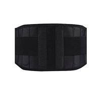 Générique Ceinture Lombaire Auto-chauffante avec 4 plaques magnétiques en Tourmaline pour Le Dos et la Taille, avec Masseur et Soutien pour Hommes et Femmes (Couleur : Noir, Taille : S) (Noir L)