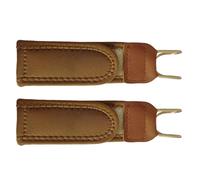 Générique Ceinture sans boucle 2 pièces, ceinture élastique et extensible en métal, tissu et, confortable pour le bureau, les loisirs, le fitness, les voyages, la randonnée et travaux de con