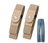 Générique Ceinture Sans Boucle - Adjustable Elastic Seamless Strap, Buckless Belts For Men | Ceinture Invisible Extensible Élastique Sans Pour Pantalon Jean Robe Usage Quotidien