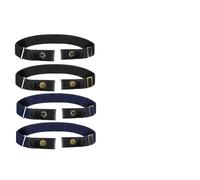 Générique Ceintures sans boucle for femmes, élastique, extensible, confortable, Invisible, for pantalons en jean, ceinture réglable Pour les jeans(Set 1 4pcs)