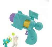 Générique Céleri Light-Up Flying Disc Cat Launcher Set, avec des hélices de vol colorées, Chaton Jouant au Suivi des Jouets de Fetch interactifs pour la Chasse à la Chasse à l'entraînement,Green