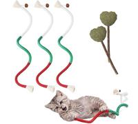 Générique Celery Pets Cat Chew Rope,Celery Pets Cat Toy Chew Rope,Catnip-Infused Organic Cotton Chew Rope Toys for Cats,for All Breeds,28 inches String (B)
