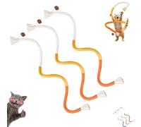 Générique Celery Pets Cat Chew Rope, Cotton Chew Rope Toys for Cats, Catnip-Infused Organic Cotton Toys , for Cat Hunting & Playing (Orange*3)