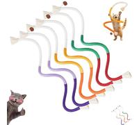 Générique Celery Pets Cat Chew Rope, Cotton Chew Rope Toys for Cats, Catnip-Infused Organic Cotton Toys , for Cat Hunting & Playing (6pcs-Mix)