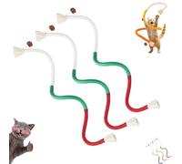Générique Celery Pets Cat Chew Rope, Cotton Chew Rope Toys for Cats, Catnip-Infused Organic Cotton Toys , for Cat Hunting & Playing (Green*3)