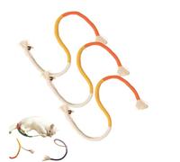 Générique Celery Pets Cat Chew Rope, Toy with Organic Cotton & Catnip - Safe Dental Teeth Cleaning, Durable Chew Toys for All Cat Breeds (3PCS-A)