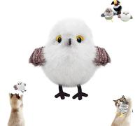 Générique Celery Pets Rechargeable Flapping Bird Cat Toy, Celerypets Meowvo 2025 New Interactive Cat Toys with Three-Mode Wing Flap, Three Styles Available, for Indoor Pets (Tit)