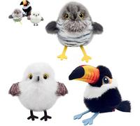 Générique Celery Pets Rechargeable Flapping Bird Cat Toy, Celerypets Meowvo Interactive Cat Toys, Touch Activated Interactive Chirping & Flapping Toy for Indoor Pets (Mix)
