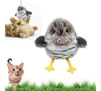 Générique Celery Pets Rechargeable Flapping Bird Cat Toy, Meowvo Interactive Cat Exercise, Celerypets Cat Toy, Motion Activated with Three-Mode Wing Flap (1Pcs*B)