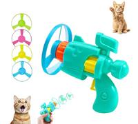 Générique Celerypet Light-Up Flying Disc Cat Launcher Set, Celerypets Cat Fetch Toy with Colorful Flying Propellers Set, Cats Playing Tracking Interactive Toys, for Pet Training and Chasing (1Set)