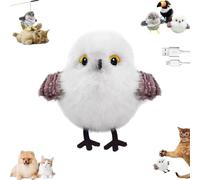 Générique Celerypets Flapping Bird Cat Toy, Celery Pets Rechargeable Flapping Bird Cat Toy, Motion Activated with Three-Mode Wing Flap, for Cats Small Dog (A)