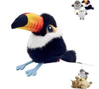 Générique Celerypets Rechargeable Flapping Bird Cat Toy, Celery Pets Flapping Bird Cat Toy, Interactive Cats Toys with Three-Mode Wing Flap, for All Cats (B)