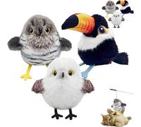 Générique Celerypets Rechargeable Flapping Bird Cat Toy, Celery Pets Flapping Bird Cat Toy, Interactive Cats Toys with Three-Mode Wing Flap, for All Cats (Mix)