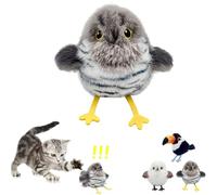 Générique Celerypets Rechargeable Flapping Bird Cat Toy, Celery Pets Interactive Cat Toys, Cats Self-Entertainment Simulation Bird Toys, Motion Activated with Three-Mode Wing Flap (Style A)