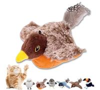 Générique CeleryPets Rechargeable Flapping Bird Cat Toy, CeleryPets Flapping Bird Cat Toy, New Interactive Cats Toys, with Three-Mode Wing Flap, for Your Favorite Pets (Color D)