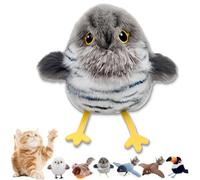 Générique CeleryPets Rechargeable Flapping Bird Cat Toy, CeleryPets Flapping Bird Cat Toy, New Interactive Cats Toys, with Three-Mode Wing Flap, for Your Favorite Pets (Color C)