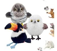 Générique Celerypets Rechargeable Flapping Bird Cat Toy, Celerypets Meowvo 2025 New Interactive Cat Toys with Motion Sensor Activation, Three Flap Modes for Cats Indoor Play Fun (A+B+C)