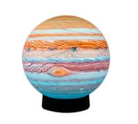 Générique Celestial Body Decor Night Light, 3D Solar System Lamp with Jupiter Earth Sun, Night Light for Kids Room Desk Decor, Bedroom Ambience and Space Lovers Gifts, Birthday Gifts (A)
