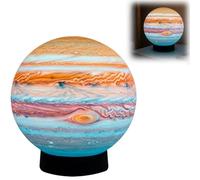Générique Celestial Body Decor Night Light,Realistic 3D Celestial Planet Lamp,Globe Nightlight Star Solar System Light,Jupiter Earth Sun Night Lights for Room Space Decor Ambiance Lamp (Jupiter)
