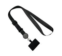 Générique Cell Phone Lanyard Adjustable Nylon Strap, Anti-Lost Removable Phone Case Strap 70x2.5cm, Multifunctional Neck Holder for Mobile Credit Card Wallet Convenience and Security