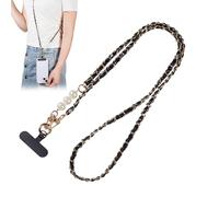 Générique Cell Phone Lanyard - Artificial Beaded Smartphone Accessories - Phone Lanyards for Around The Neck,for Wrist Neck Party Shopping Traveling Outdoor Office Camping Sightseeing