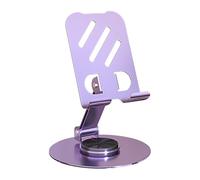 Générique Cell Phone Stand 360° Rotating Foldable Holder, Lightweight Portable Desk and Tablet Phone Stand for Mobile Devices, Hands-Free Viewing and Video Calls