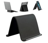 Générique Cell Phone Stand - Silicone 100g | Anti Slip Desk Phone Holder Portable Mount | Folding Angle Adjustable Compact Foldable Stand for Smartphone Tablet Airplane Travel Home Dorm Office Use