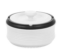 Générique Cendrier Intelligent Rechargeable Ivoire Purification D’Air Grosse Capacité Portable pour Maison Bureau et Voiture Cendrier Domestique Anti-Odeurs Filtre