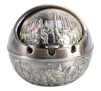 Générique Cendrier Marocain en Alliage de Zinc Éléphant, Décoration de Bureau Créative et Fonctionnelle pour Garder Votre Espace Propre et Élégant