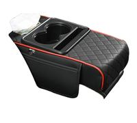 Générique Center Console Cover, Car Armrest Pad, Multifunctional Cushion, Car Armrest Protector, PU Leather Armrest Pad, Car Interior Accessories, Armrest Box Cushion, Car Cup and Phone Holder