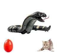 Générique Centipede Cat Toy, Interactive Remote Control Snake Electric Prank Toys, Realistic Simulation Smart Sensing Remote Control Animals Toy for Pets (Color1)