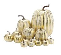 Générique Centrotavola Di Zucche in Schiuma, Ucche Artificiali Schisuma per Stagione Autunnale | in Simulata, Set Di Finte Con Decorazione in Schiuma Di Halloween, Ornamento Zucche per Il