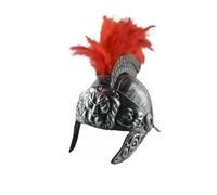 Générique Centurion Roman Helmet - Retro Visor, Costume Headgear, Gold Historical Soldier, Ancient Roman | Decorative Helmet for Cosplay Festival Party decorative