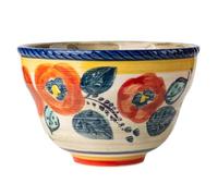 Générique Ceramic Bowls - 5 Inch Vintage Microwave Safe Container | Kitchen Rice Bowls for Soup, Cereal, Noodles, Lunch, Dinner, Home, Apartment, Farmhouse, Restaurant Use