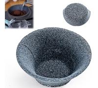 Générique Ceramic Coffee Brewer, Reusable Coffee Filter Dripper, Paperless Infuser Tea Filter for Home Office Coffees Enthusiast and Baristas