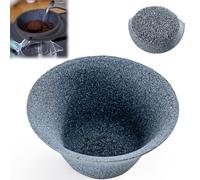 Générique Ceramic Coffee Brewer, Reusable Coffee Filter Dripper, Paperless Infuser Tea Filter for Home Office Coffees Enthusiast and Baristas