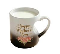 Générique Ceramic Coffee Cup - Color Changing Drinkware | Heart-Shaped Ceramic Coffee Mug For Chocolate Tea Milk Juice | Ideal For Home Gathering Event Dorm Hotel Apartment Party